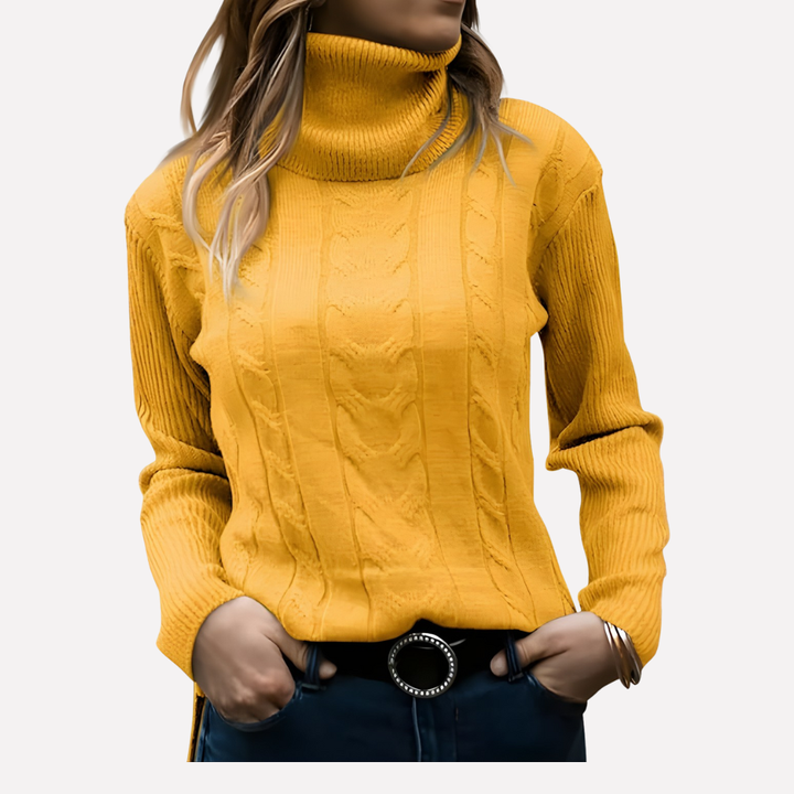 Vrouwen Turtleneck Pullover – Relaxed Everyday Style