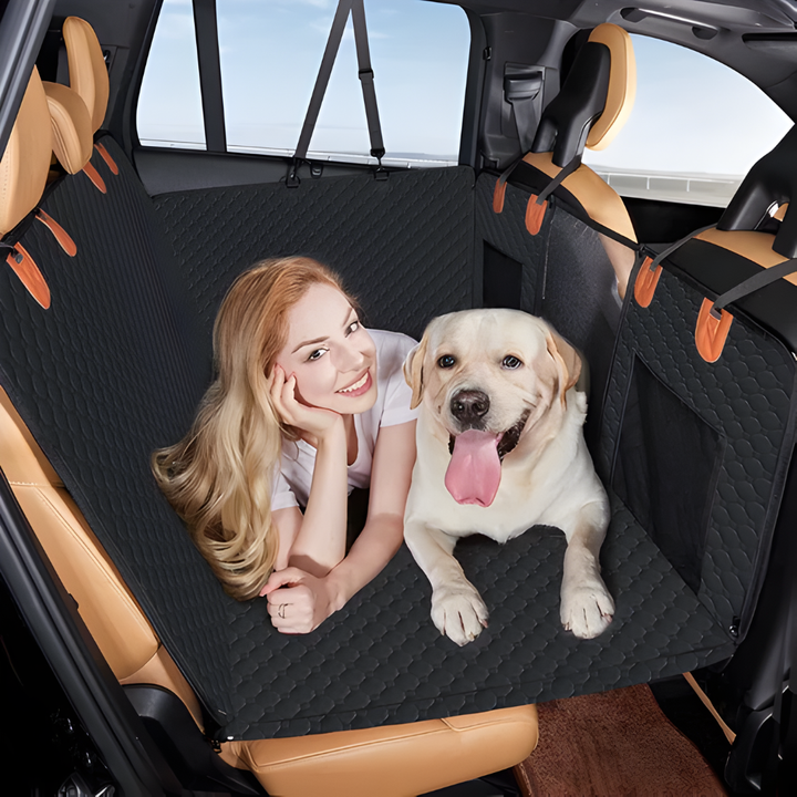 Hond Auto Zitplaatsverlenging met Harde Bodem
