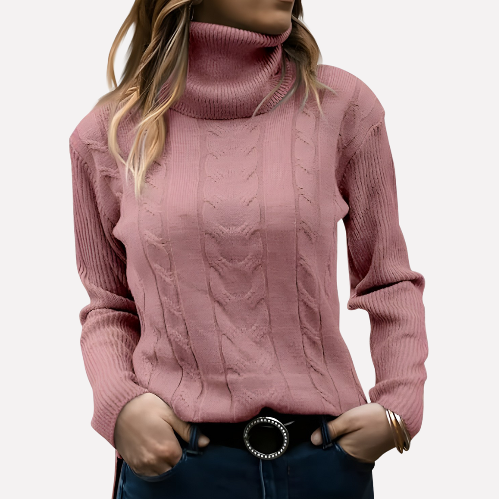 Vrouwen Turtleneck Pullover – Relaxed Everyday Style