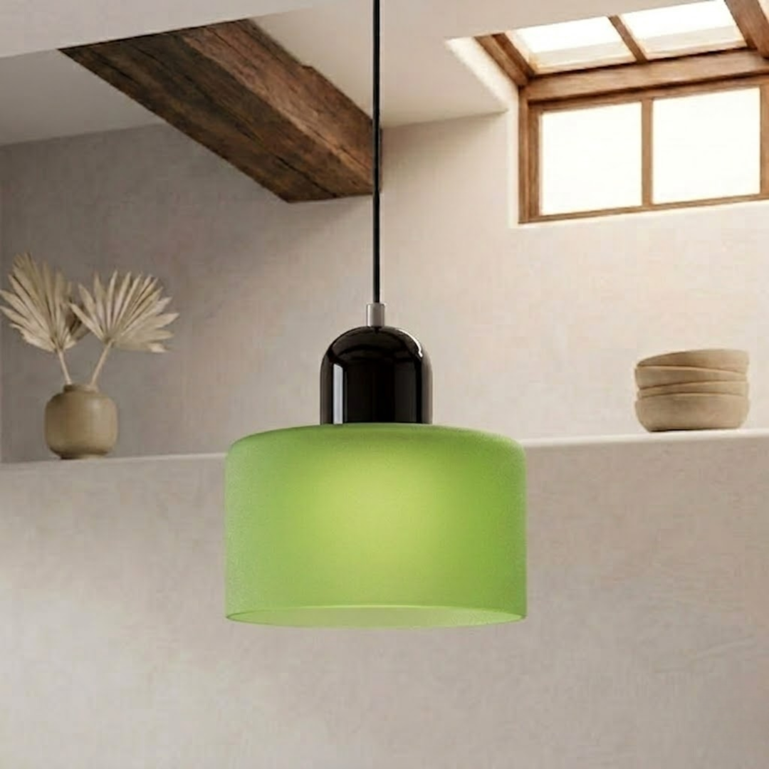 Ringhanglamp met uitgebreid halo-ontwerp