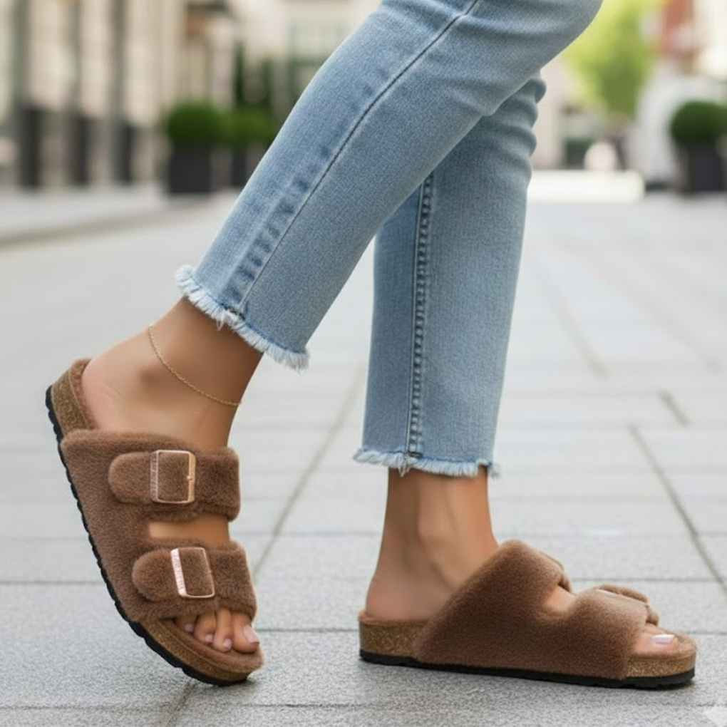 Vrouwen Open Teen Slippers