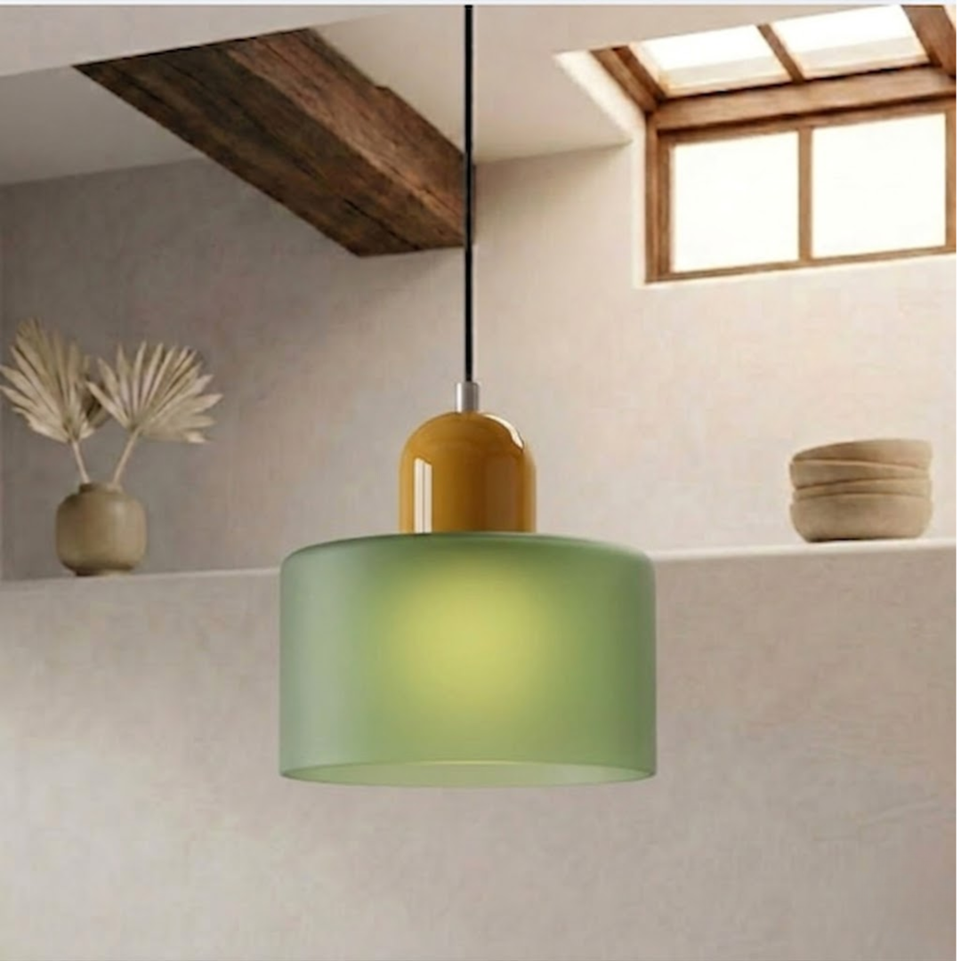Ringhanglamp met uitgebreid halo-ontwerp