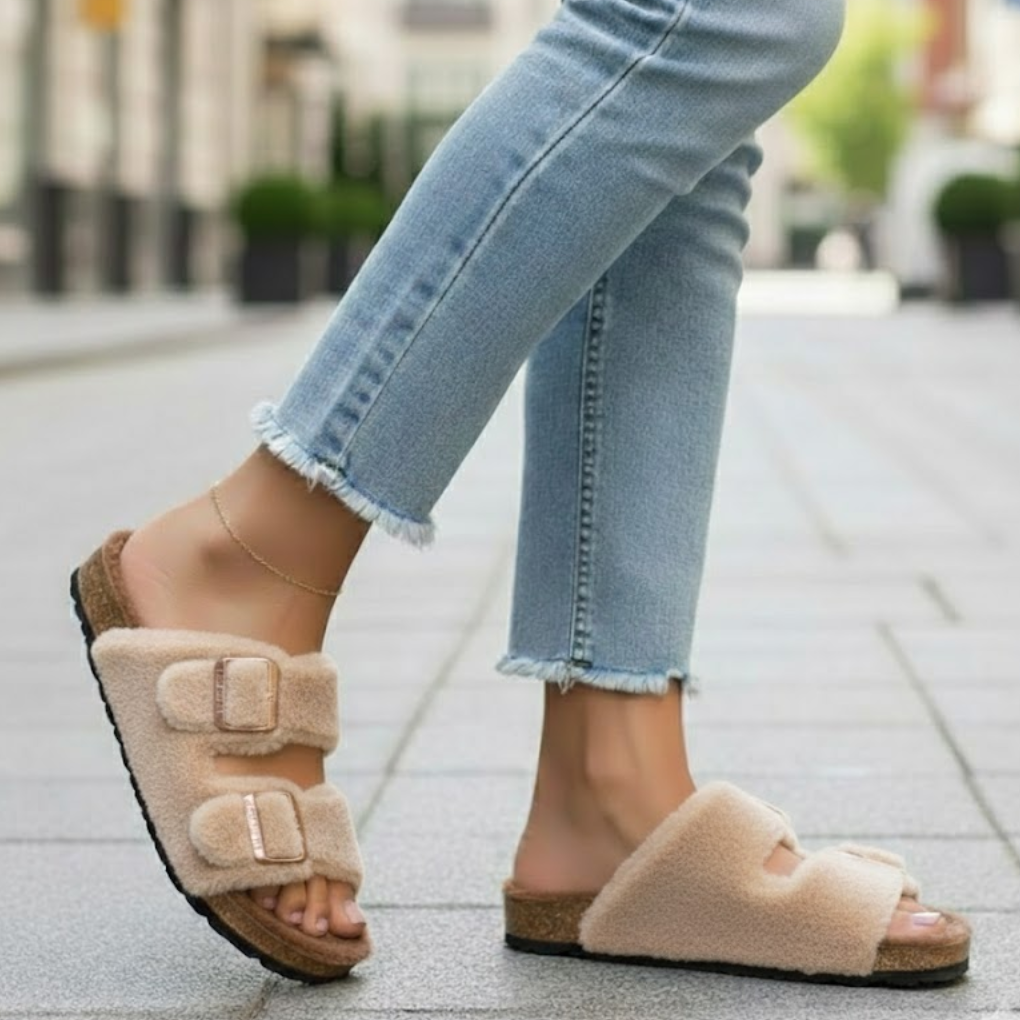Vrouwen Open Teen Slippers