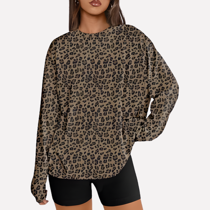 Vrouwen Oversized Lange Mouwen Shirt