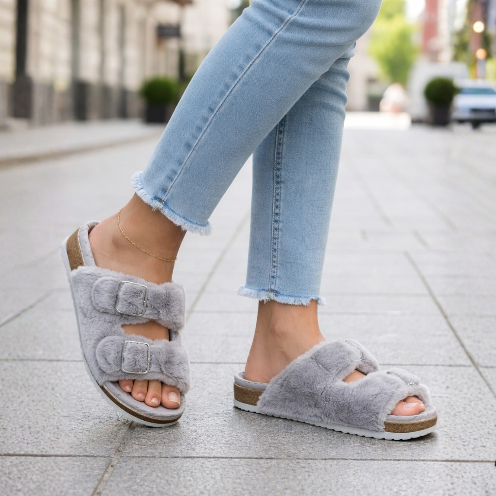 Vrouwen Open Teen Slippers