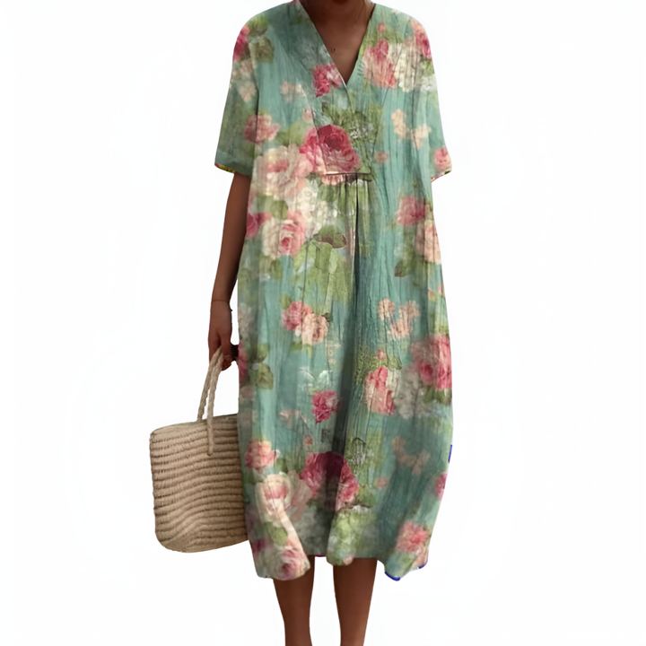 Bloemenjurk voor dames, zomerjurk