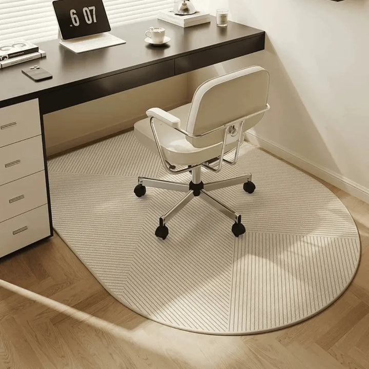 Bureaustoelmat fleece-loop – vloerbescherming