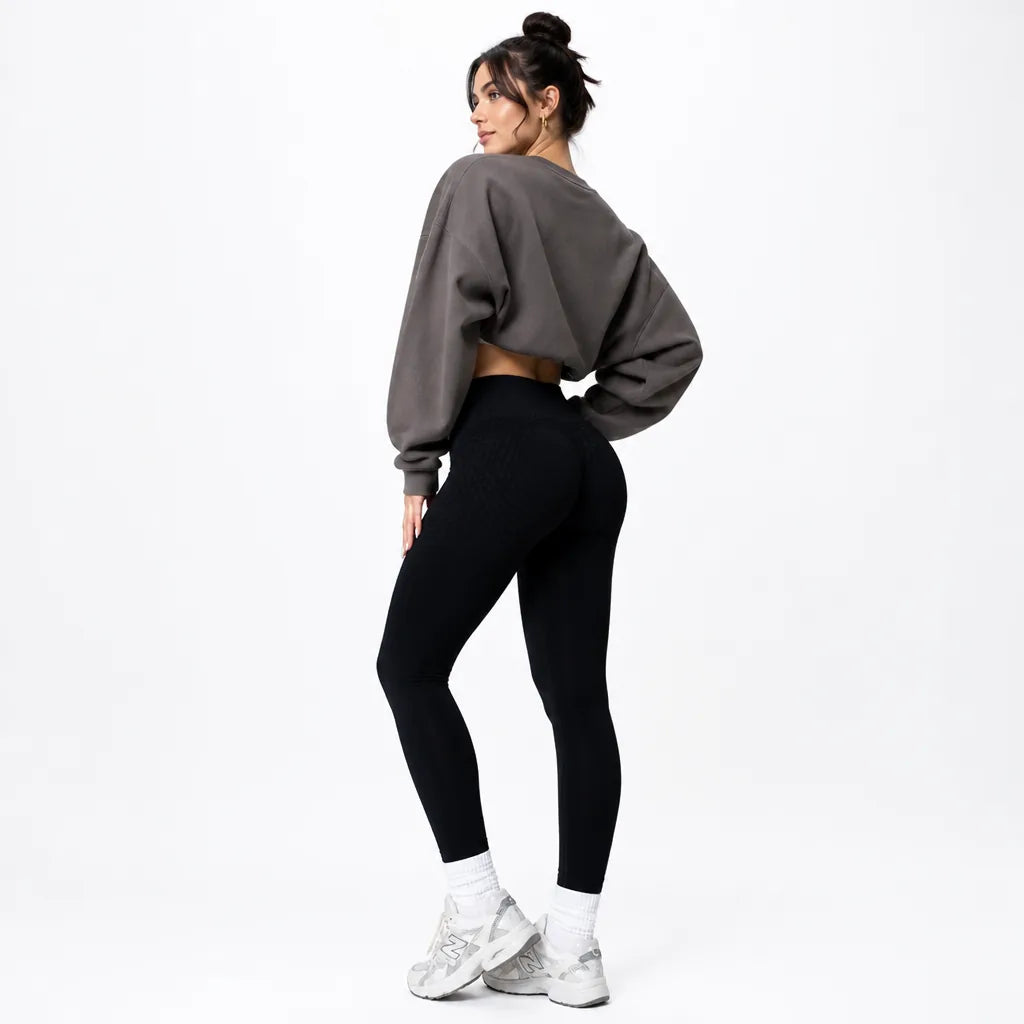 Curvay 3D Sculpt legging - cellulitis-gladmakende compressie