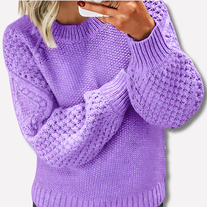 Elegante warme trui voor dames
