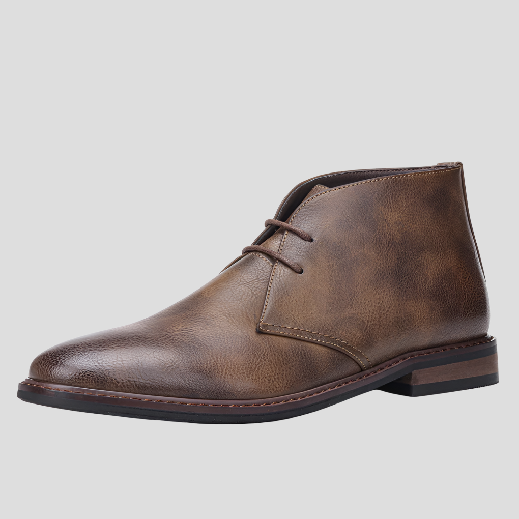 Klassieke heren woestijnlaarzen vintage stijl
