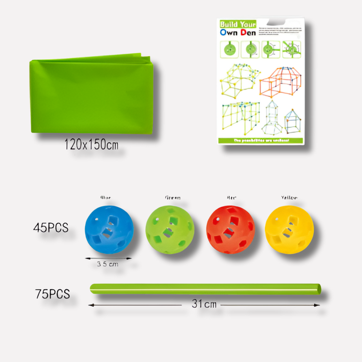 Playit - Duurzame en creatieve speeltent