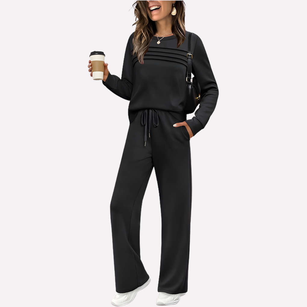 Trendy Twee‑delige Lounge Set voor Vrouwen – Perfect voor Ontspanning