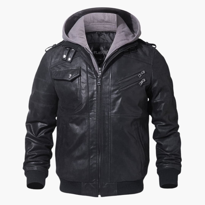Heren Hoodie Jas met Meerdere Zakjes