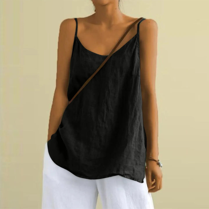 Vera – Casual Mouwloze Top Voor Dames
