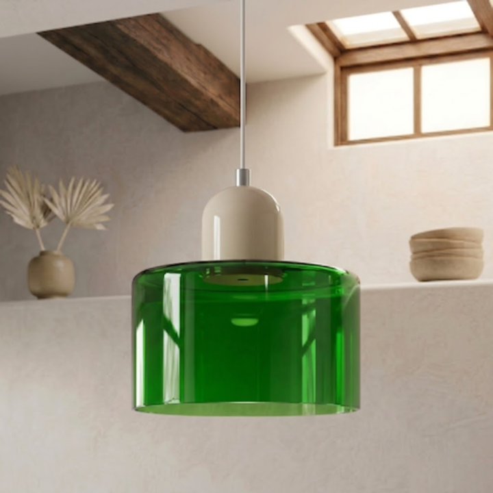 Ringhanglamp met uitgebreid halo-ontwerp