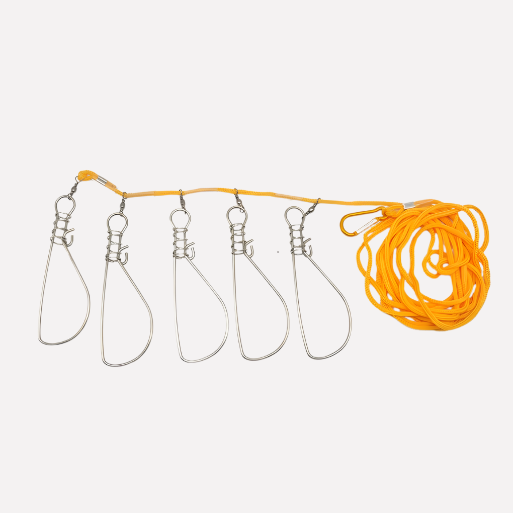 Vis Slot met Nylon Touw