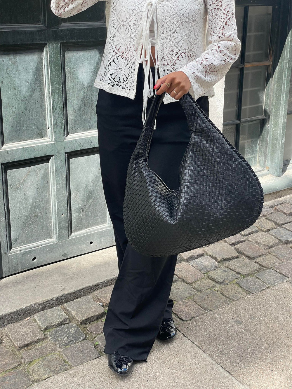 Leren tas dames - tote bag