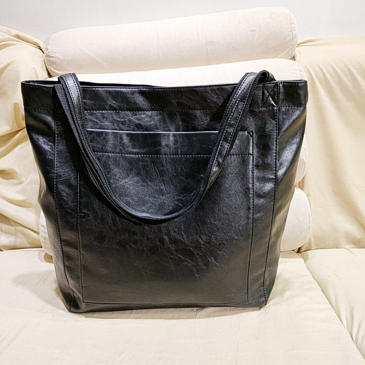 Luxe Leren Tote Schoudertas voor Dames - Celina