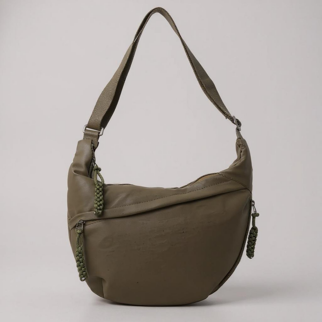 Schoudertas - verstelbare draagband, nylon crossbodytas met meerdere vakken