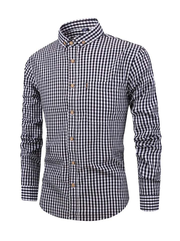 Geruit Herenoverhemd met Comfortabele Pasvorm – Jules