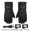 Elektrisch verwarmde handschoenen waterdicht thermische buitenkleding