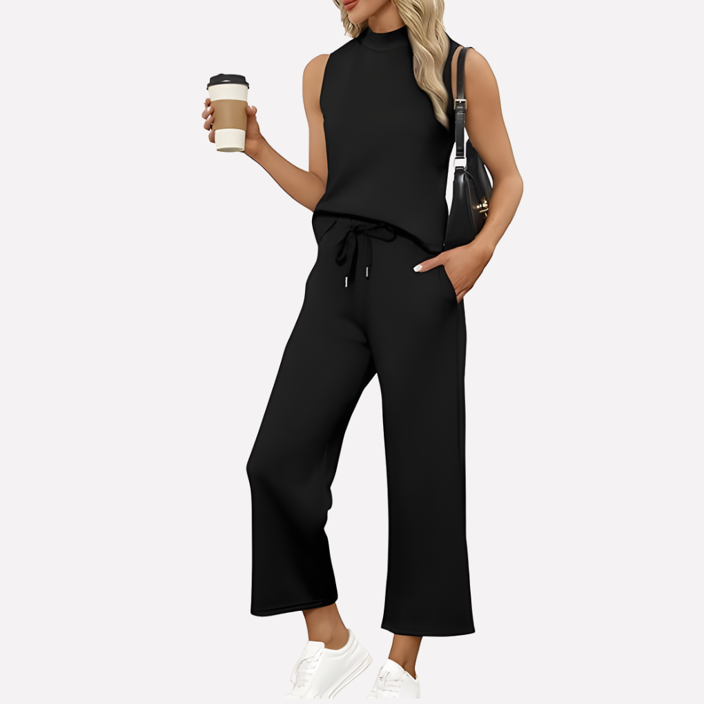 Vrouwen Twee‑delige Lounge Set – Comfort en Stijl voor Thuis