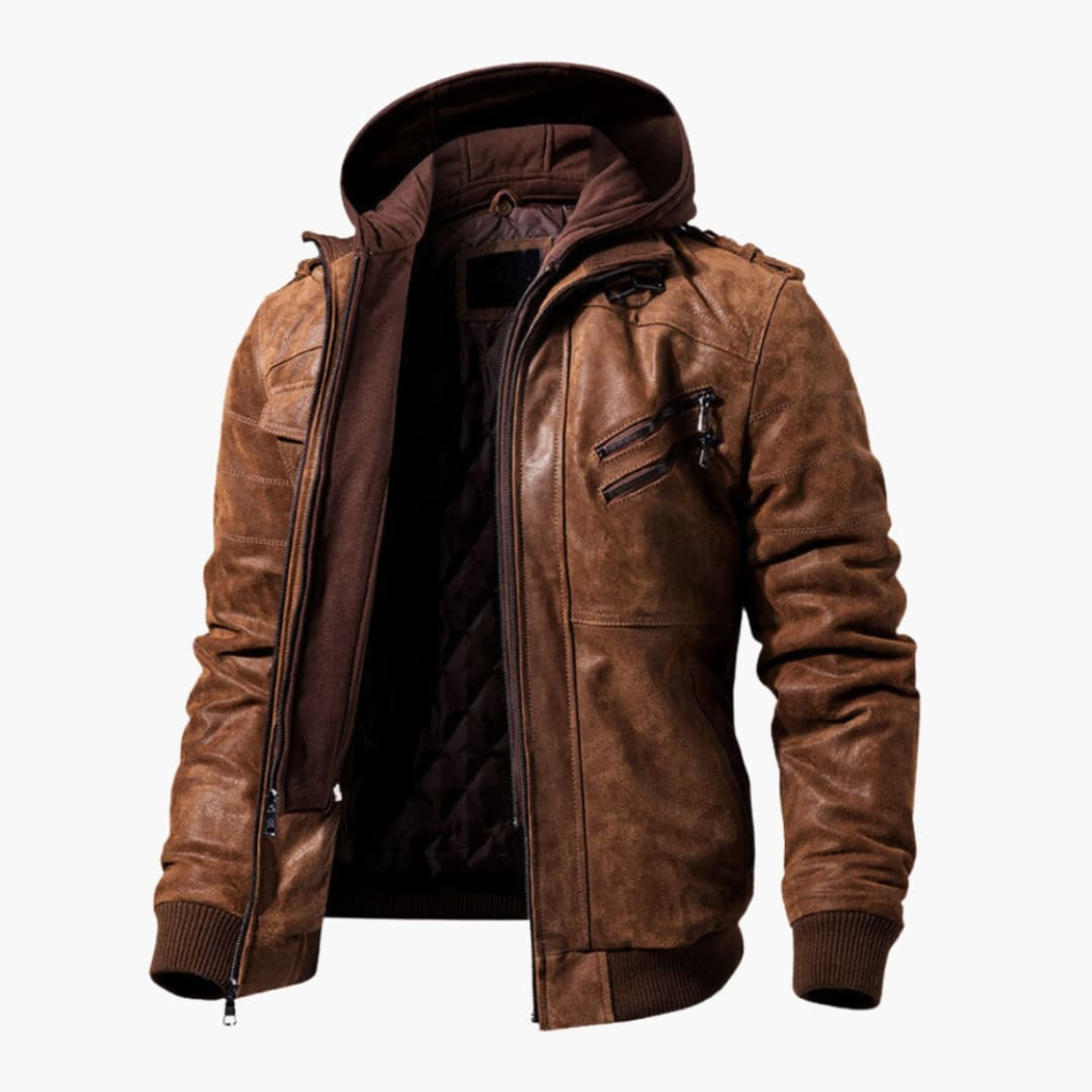 Heren Hoodie Jas met Meerdere Zakjes