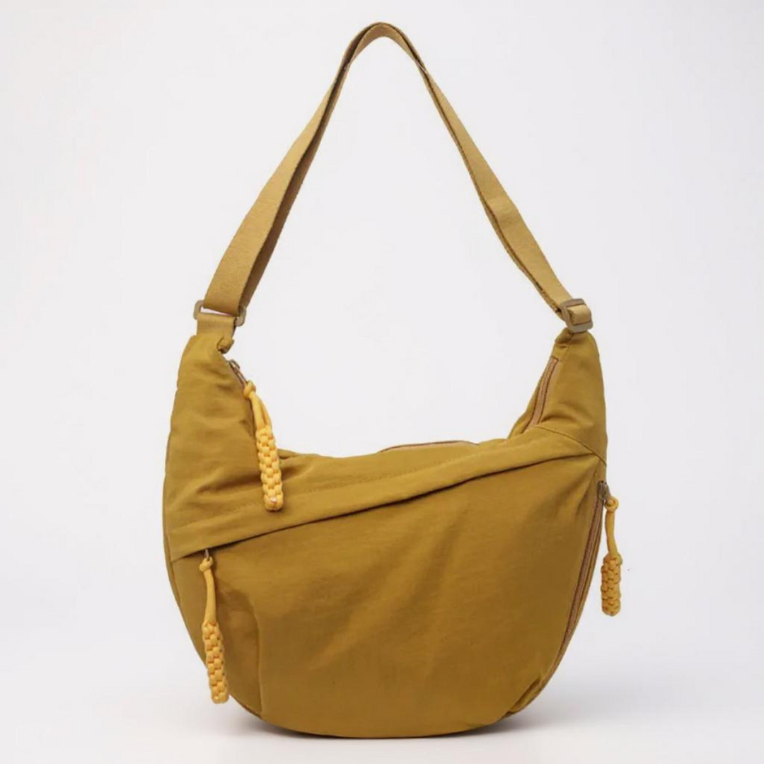Schoudertas - verstelbare draagband, nylon crossbodytas met meerdere vakken