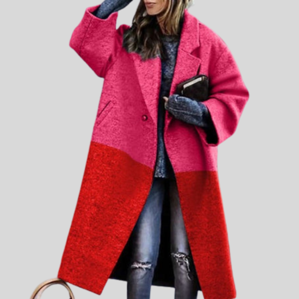 Lange winterjas voor dames – warme laagjes
