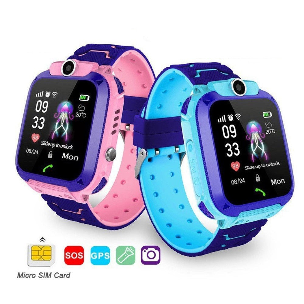Kindersmartwatch met gps, camera & SOS-knop