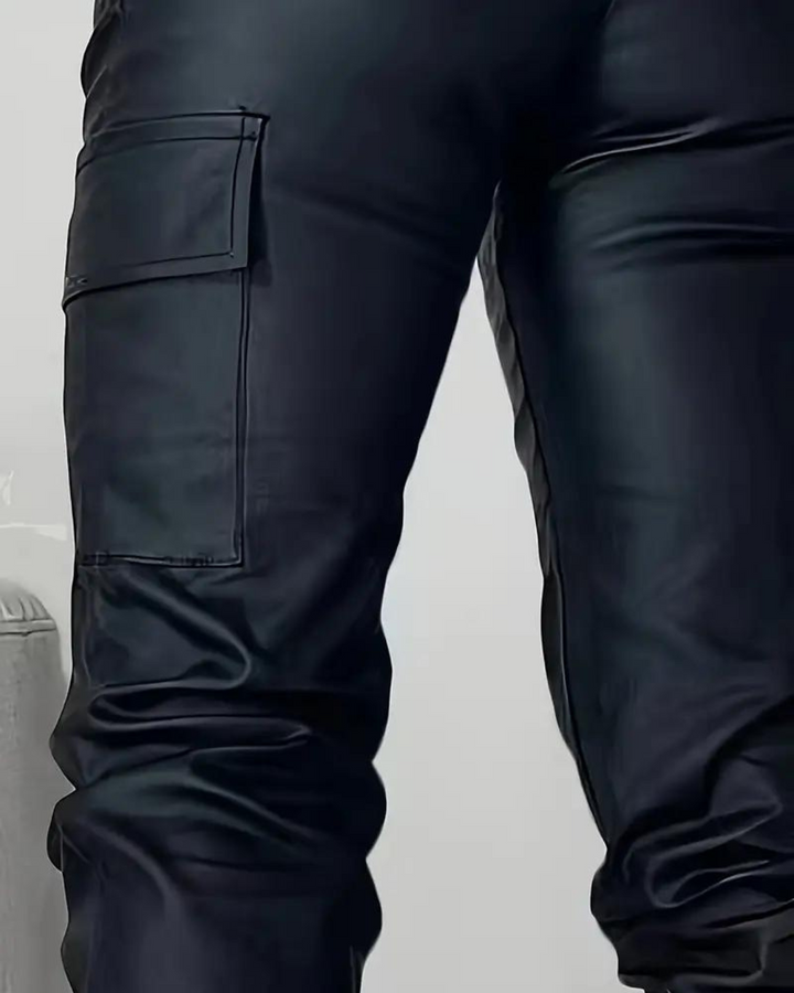 Leren Cargo Dames Broek - Lisa