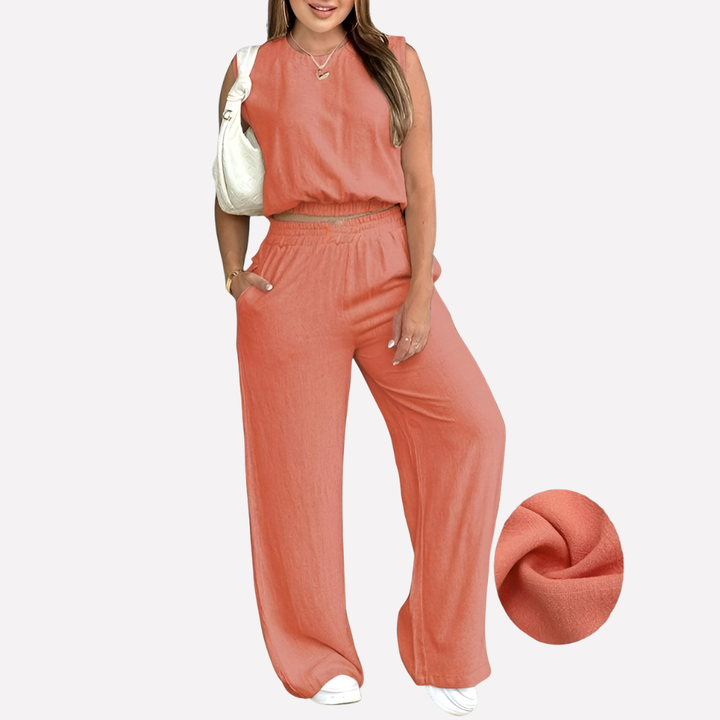 Dames tweedelige alledaagse outfit