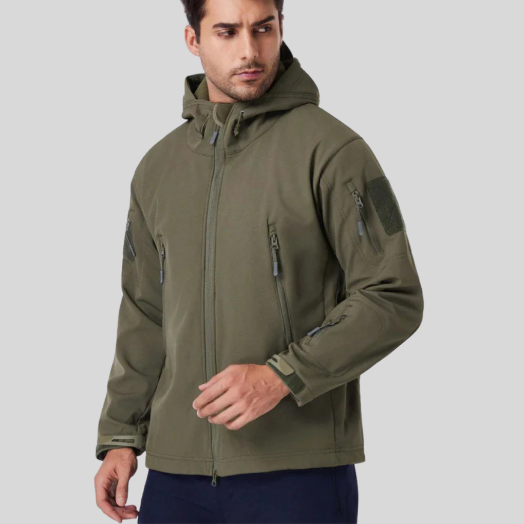 Water- en windbestendige outdoorset voor heren