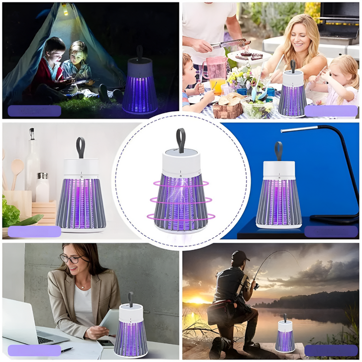 Muggenvrij met de Elektrische Muggenlamp – Voor Binnen en Buiten