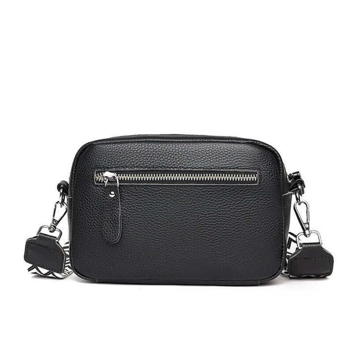 Stijlvolle leren handtas - schoudertas dames