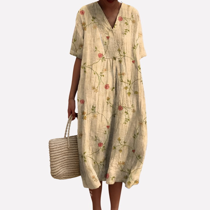 Bloemenjurk voor dames, zomerjurk