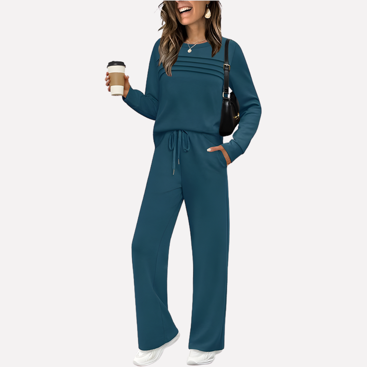 Trendy Twee‑delige Lounge Set voor Vrouwen – Perfect voor Ontspanning