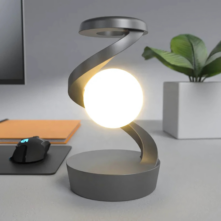 Moderne, warme accent spiraalvormige bureaulamp