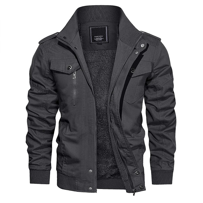 Abel winter bomberjack | Warme, coole winterjas