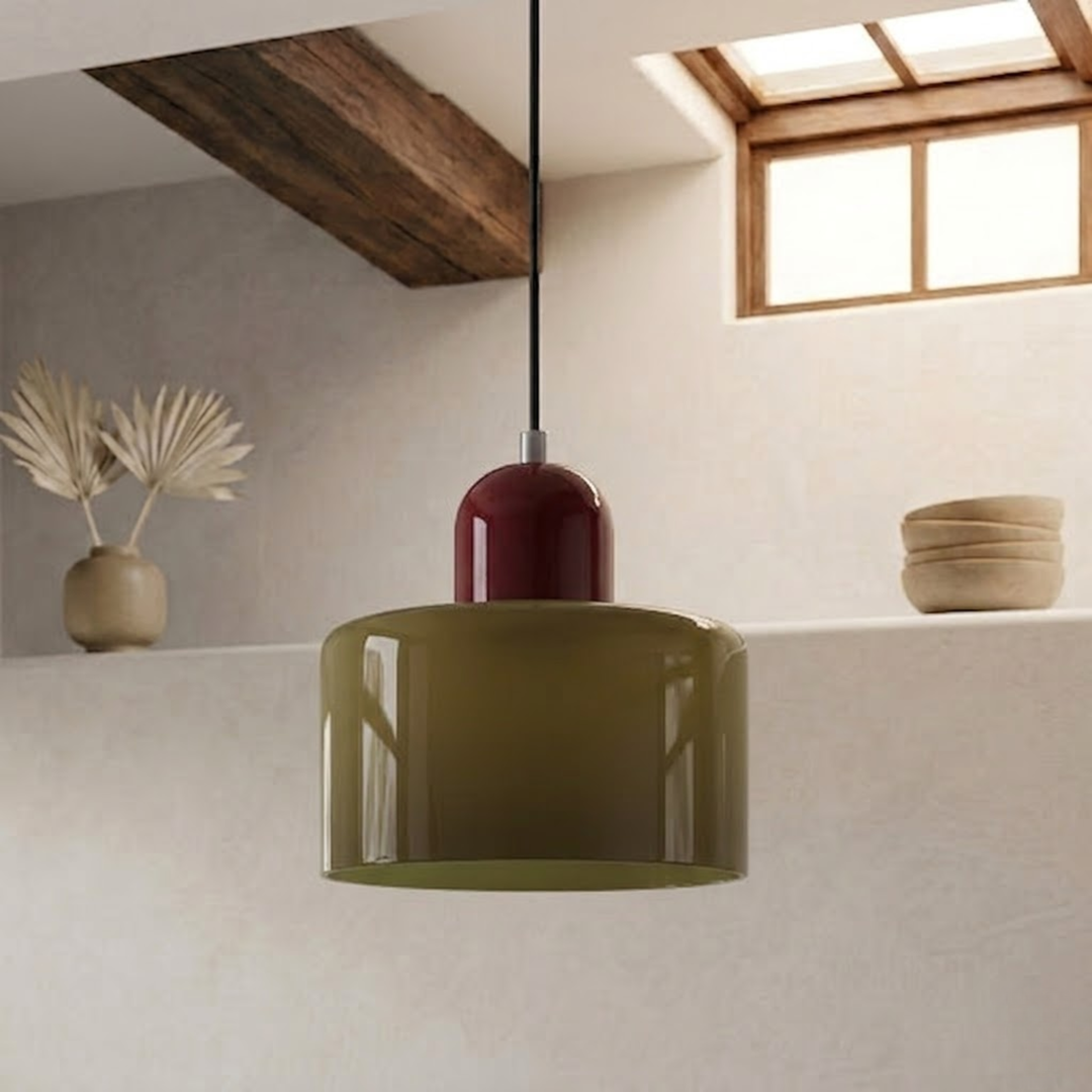 Ringhanglamp met uitgebreid halo-ontwerp