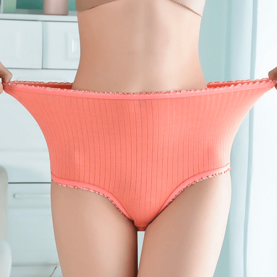 Lekvrij ondergoed met hoge taille – Camille (8-pack)