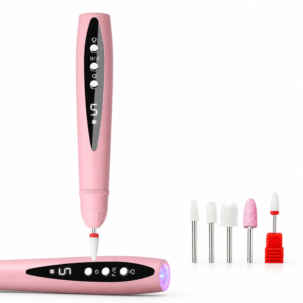 2-in-1 nagelfrees en uv-gellamp voor dikke nagels, salonresultaat