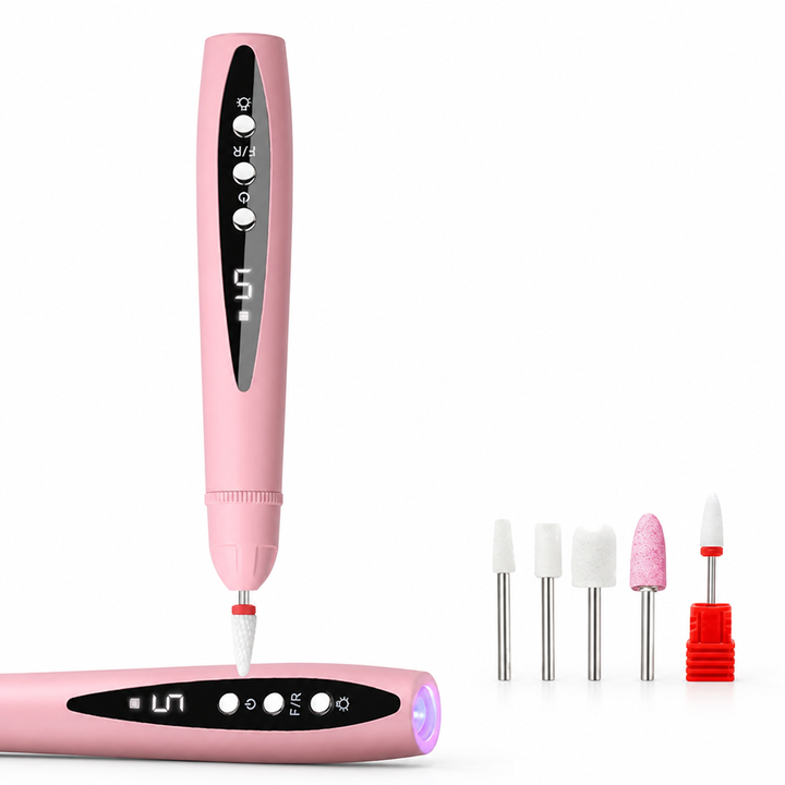 2-in-1 nagelfrees en uv-gellamp voor dikke nagels, salonresultaat