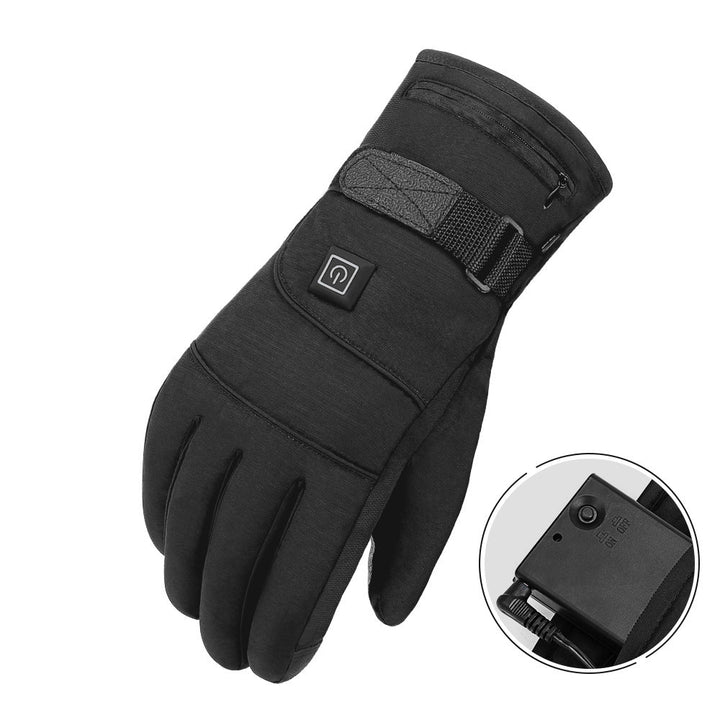 Elektrisch verwarmde handschoenen waterdicht thermische buitenkleding