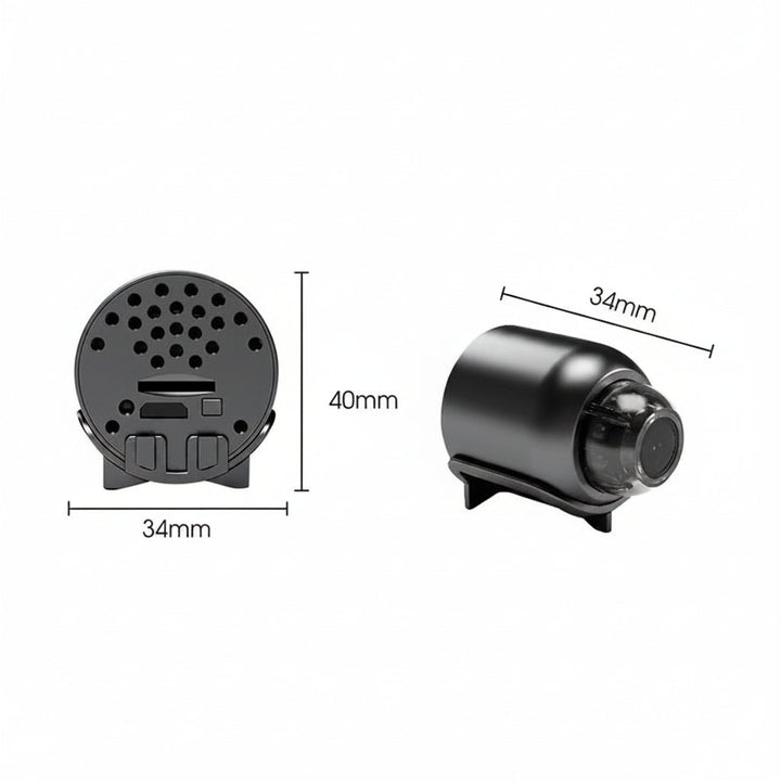 Mini-wifi-bewakingscamera 1080p | Verborgen nachtzicht | Bewegingsalarm | Audio