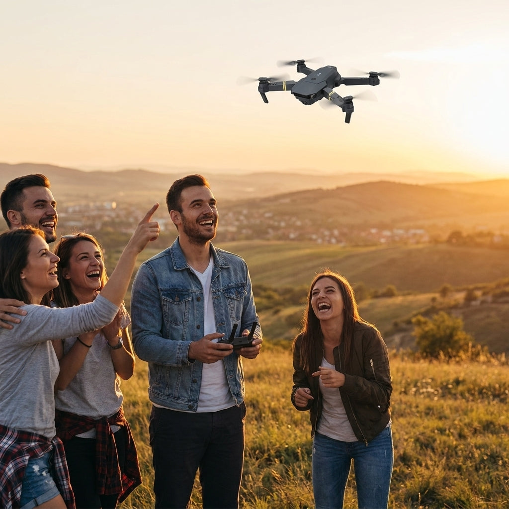 Cameradrone quadcopter 4K opvouwbare mini WiFi FPV afstandsbediening