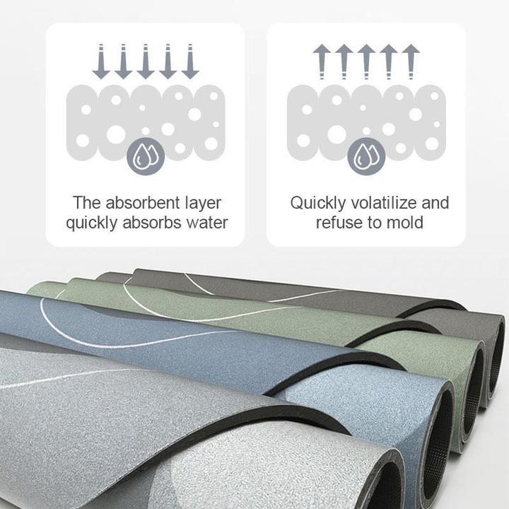 Sneldrogende, superabsorberende badmat – AquaComfort
