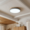 Ronde schijfplafondlamp – platte, vlak gemonteerde lamp