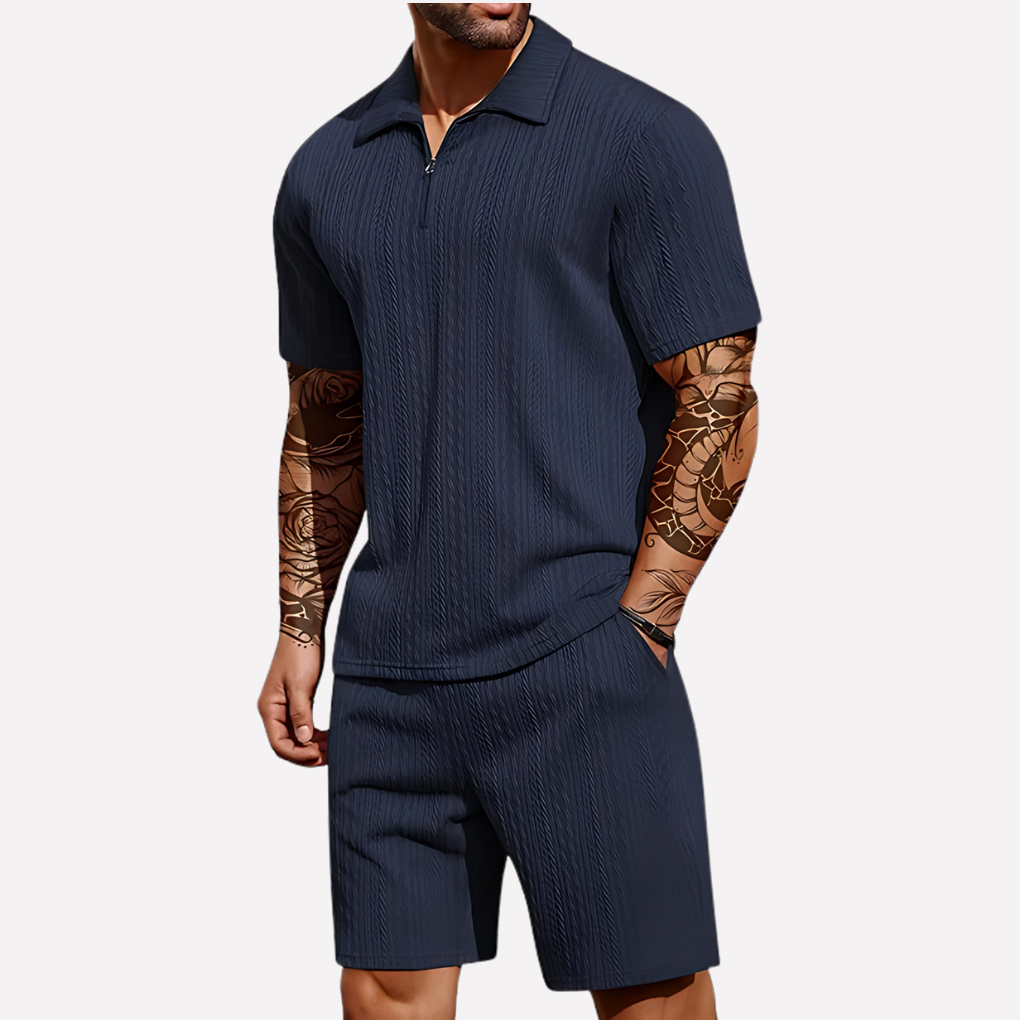 Heren 2-delige Casual Set