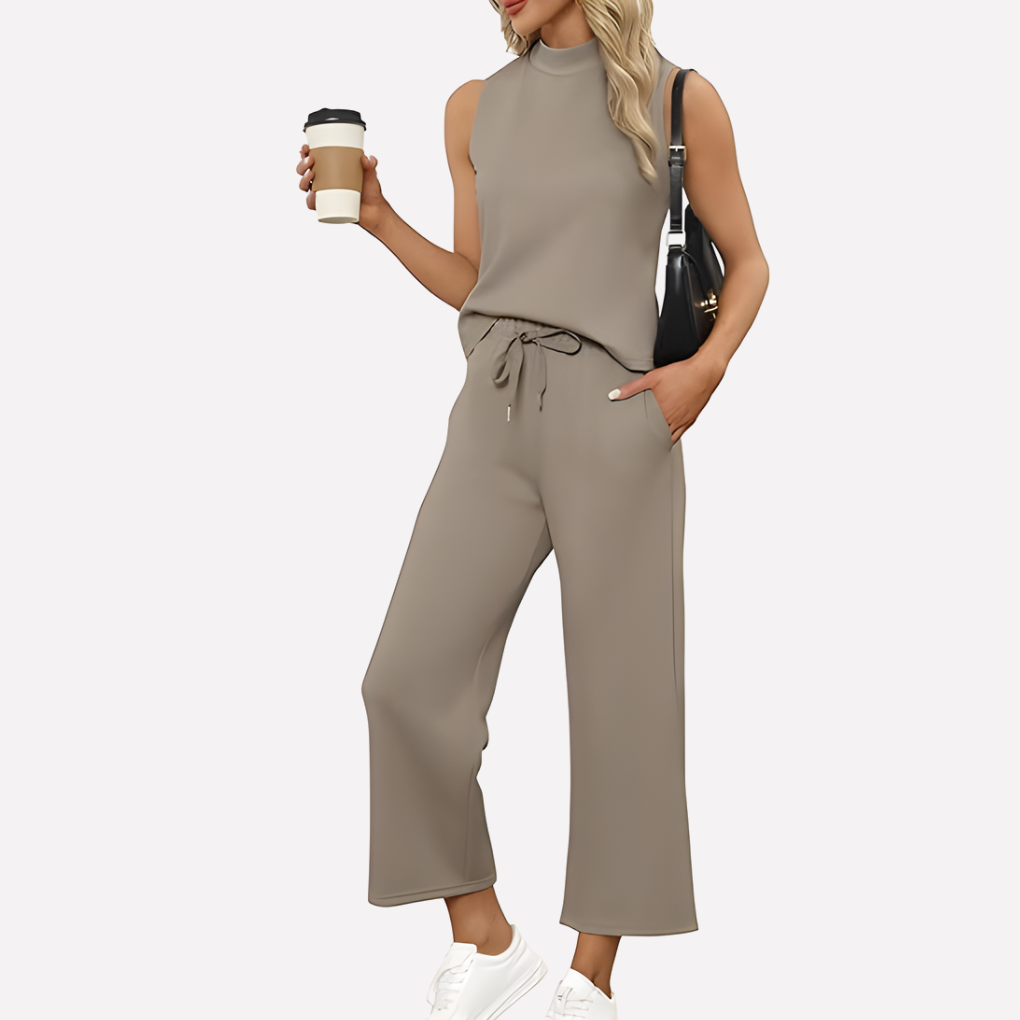 Vrouwen Twee‑delige Lounge Set – Comfort en Stijl voor Thuis